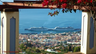 Norwegian Spirit and MSC Musica at Funchal - see facebook.com/cairnscommunications for details