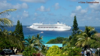 Pacific Dawn at Lifou - see facebook.com/cairnscommunications for details
