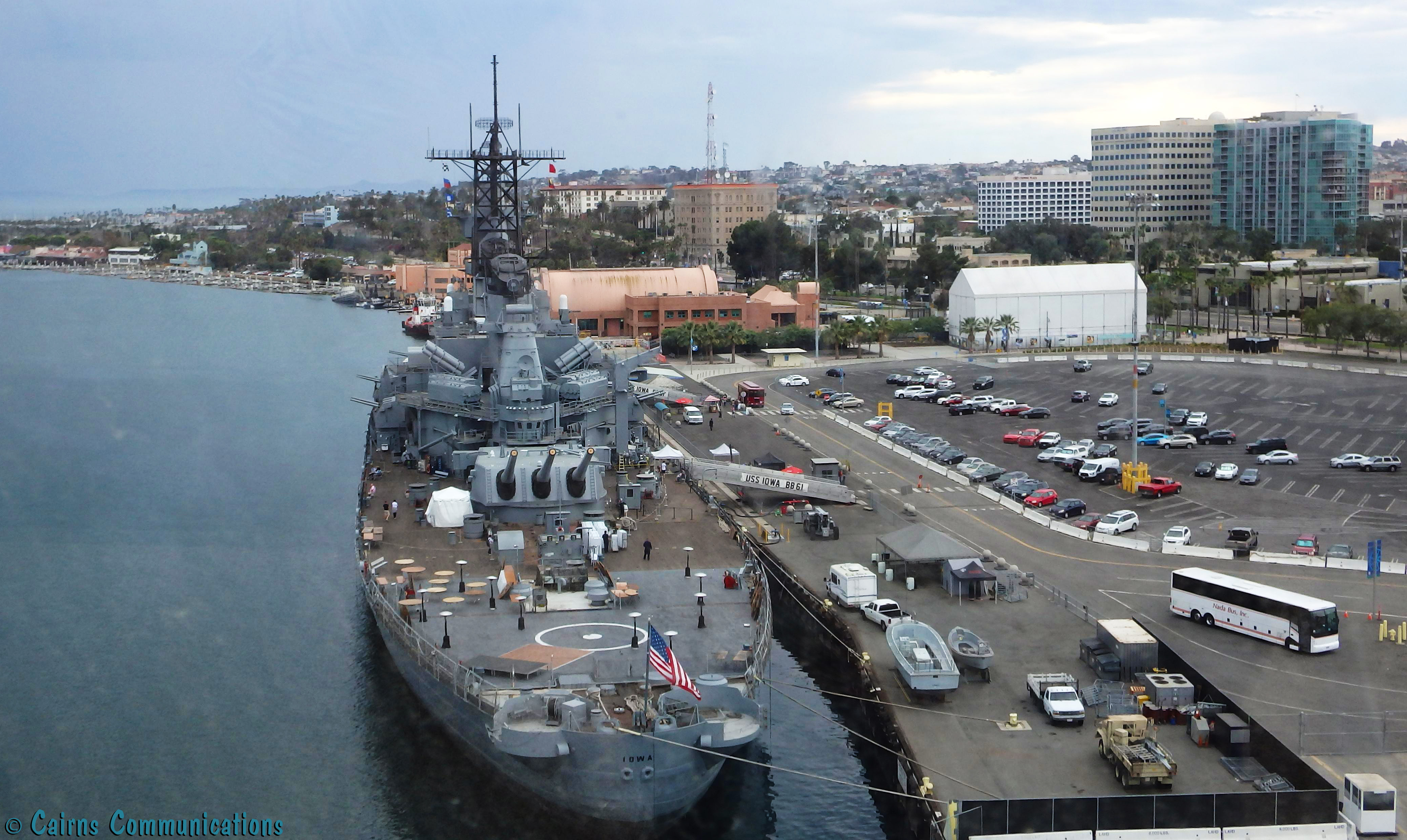 Battleship USS Iowa Museum of Los Angeles